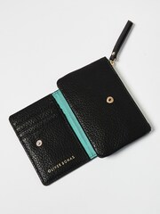 Oliver Bonas Black Millie Zipped Pouch Bag - Image 5 of 6