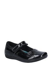 Hush Puppies Black Jessica Junior School Shoes - Image 2 of 4