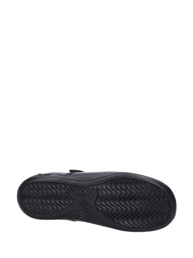 Hush Puppies Black Jessica Junior School Shoes - Image 4 of 4 Hush Puppies Black Jessica Junior School Shoes - Image 4 of 4