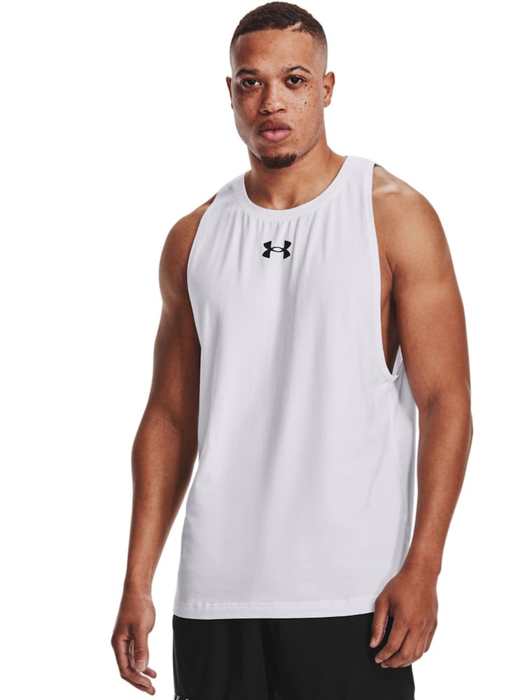 Bombažna majica Under Armour Baseline Cotton Tank - Slika 1 iz 6