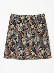 FatFace Black Cally Jacquard Skirt - Image 5 of 5