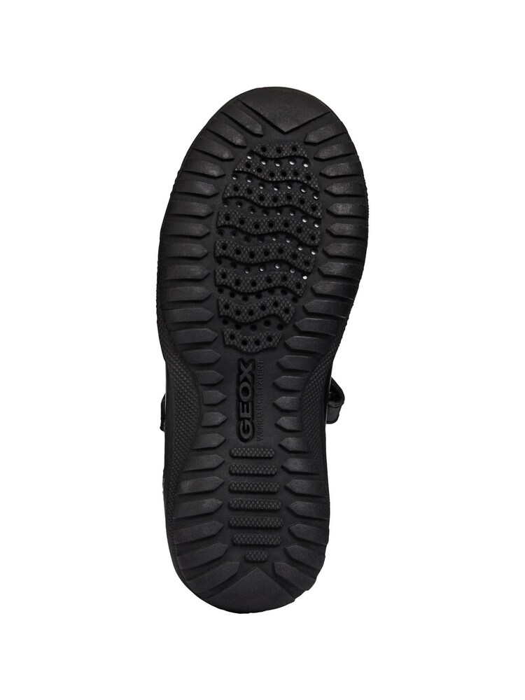 Geox Junior Girl's Shadow Black Ballerina Shoes - Image 5 of 5