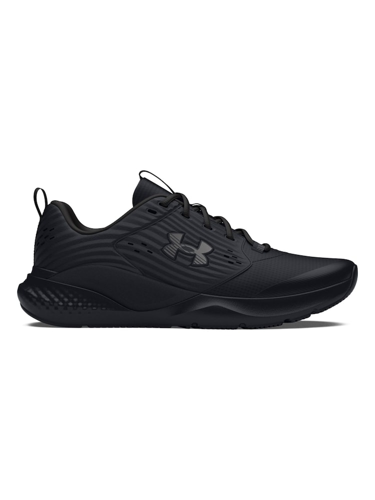 Under Armour Black Charged Commit 4 Trainers - Image 1 of 4