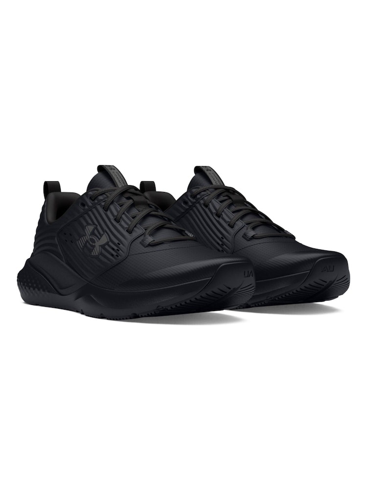 Under Armour Black Charged Commit 4 Trainers - Image 2 of 4