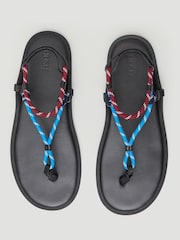Hush Blue Leona Rope Sandals - Image 1 of 2