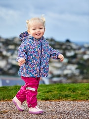 JoJo Maman Bébé Woodland Verstaubare Regenjacke - Bild 1 von 5