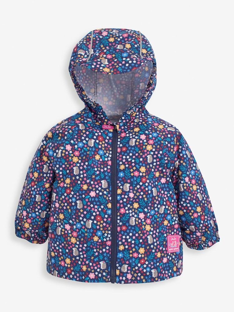 JoJo Maman Bébé Woodland Verstaubare Regenjacke - Bild 2 von 5