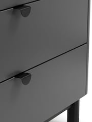 Julian Bowen Grey Chloe 4 Drawer Chest - Image 7 of 8