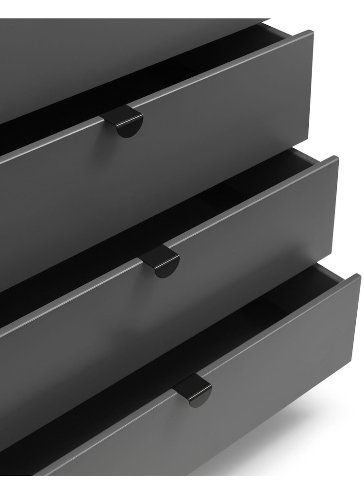 Julian Bowen Grey Chloe 4 Drawer Chest - Image 8 of 8