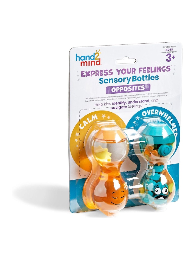 Learning Resources Express Your Feelings Sensory Bottles Opposites - Image 2 of 9