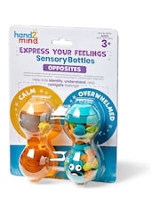 Learning Resources Express Your Feelings Sensory Bottles Opposites - Image 7 of 9