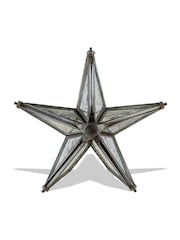 Nkuku Antique Silver Bakara Star Tree Topper - Image 3 of 3