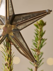 Nkuku Antique Brass Bakara Star Tree Topper - Image 3 of 4