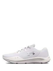 Under Armour White Charged Pursuit 3 Trainers - Image 2 of 5