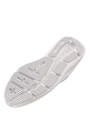 Under Armour White Charged Pursuit 3 Trainers - Image 5 of 5