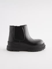 Black Chelsea Chunky Ankle Boots - Image 2 of 5