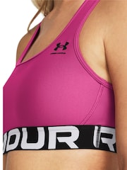 Under Armour Pink HG Mid Bra - Image 3 of 5