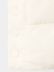 Mango Cream Padded Hooded Gilet Tokyo - Image 2 of 3