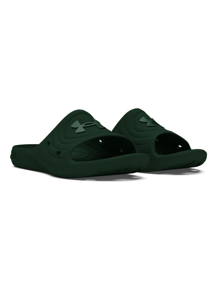 Under Armour Dark Green M Locker IV Sliders - Image 3 of 5
