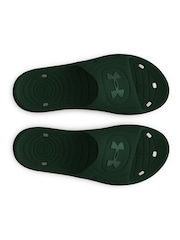 Under Armour Dark Green M Locker IV Sliders - Image 5 of 5