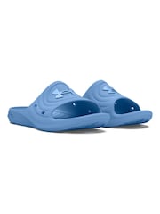 Under Armour Blue M Locker IV Sliders - Image 3 of 5