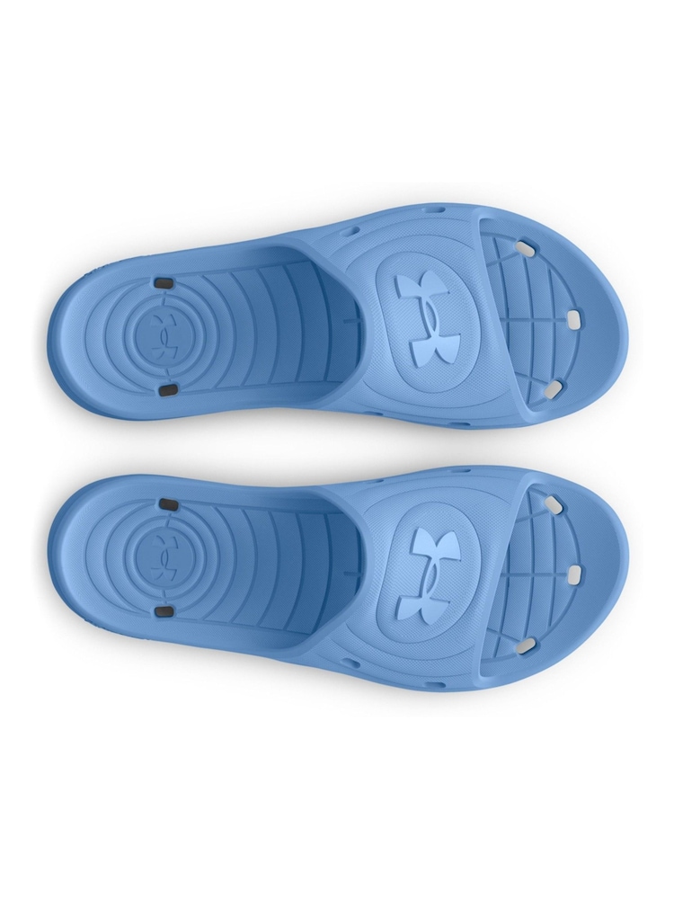 Under Armour Blue M Locker IV Sliders - Image 4 of 5