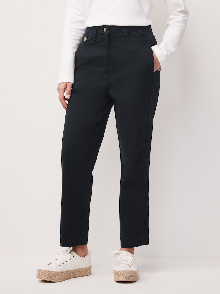 Black/Navy Chino Trousers 2 Pack - Image 2 of 7 Black/Navy Chino Trousers 2 Pack - Image 2 of 7