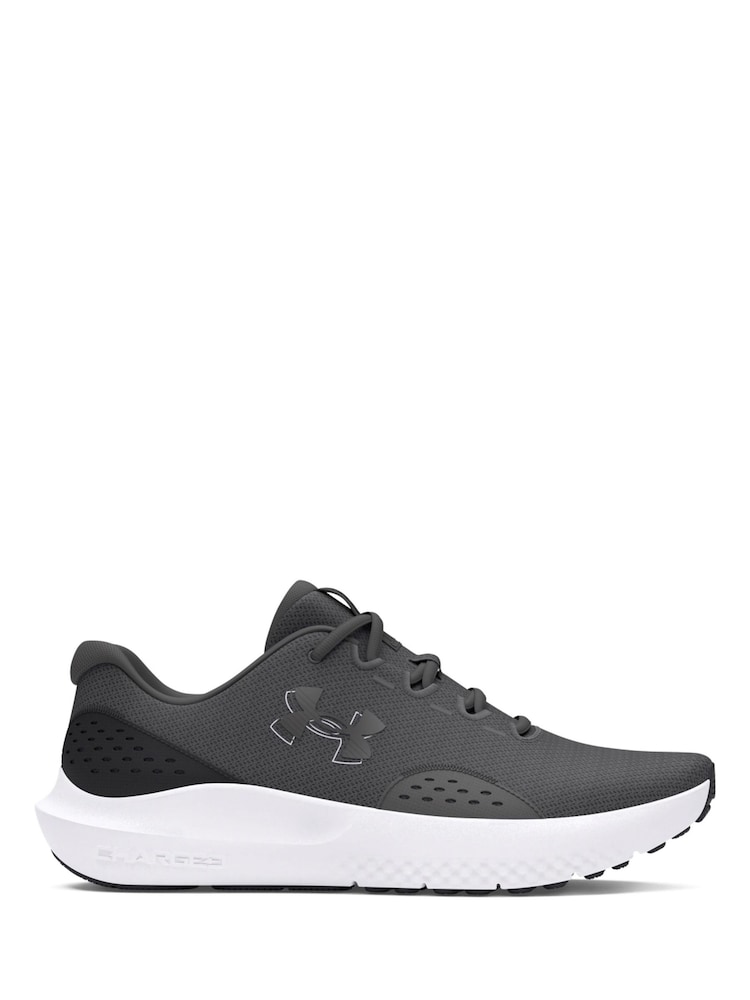 Under Armour Grey/Black Surge 4 Trainers - Image 1 of 5