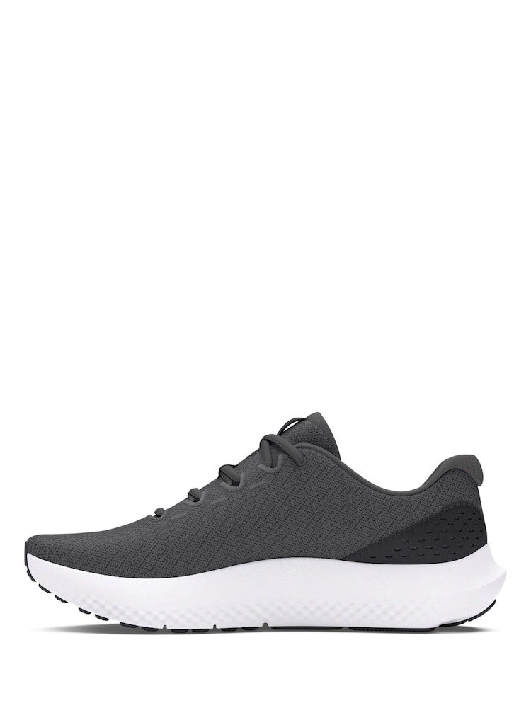 Under Armour Grey/Black Surge 4 Trainers - Image 2 of 5
