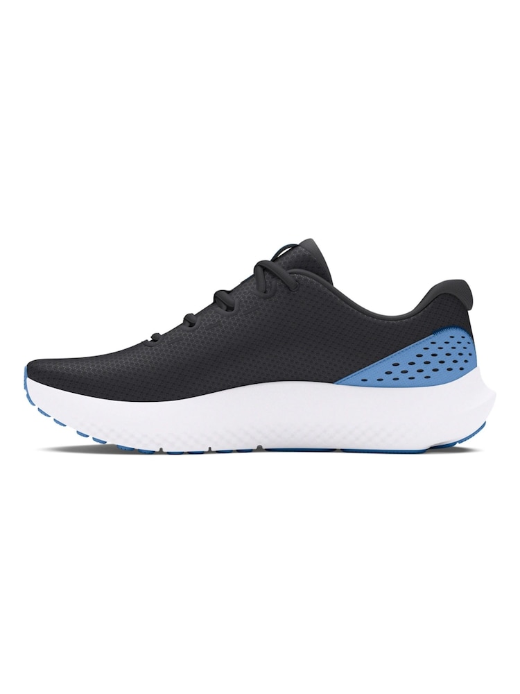 Under Armour Black Ground Surge 4 Trainers - Image 2 of 5
