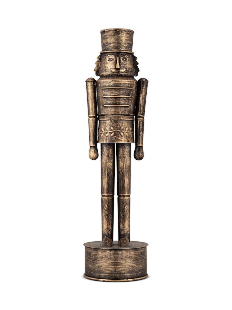 Nkuku Antique Brass Imay Large Nutcracker - Image 4 of 4 Nkuku Antique Brass Imay Large Nutcracker - Image 4 of 4