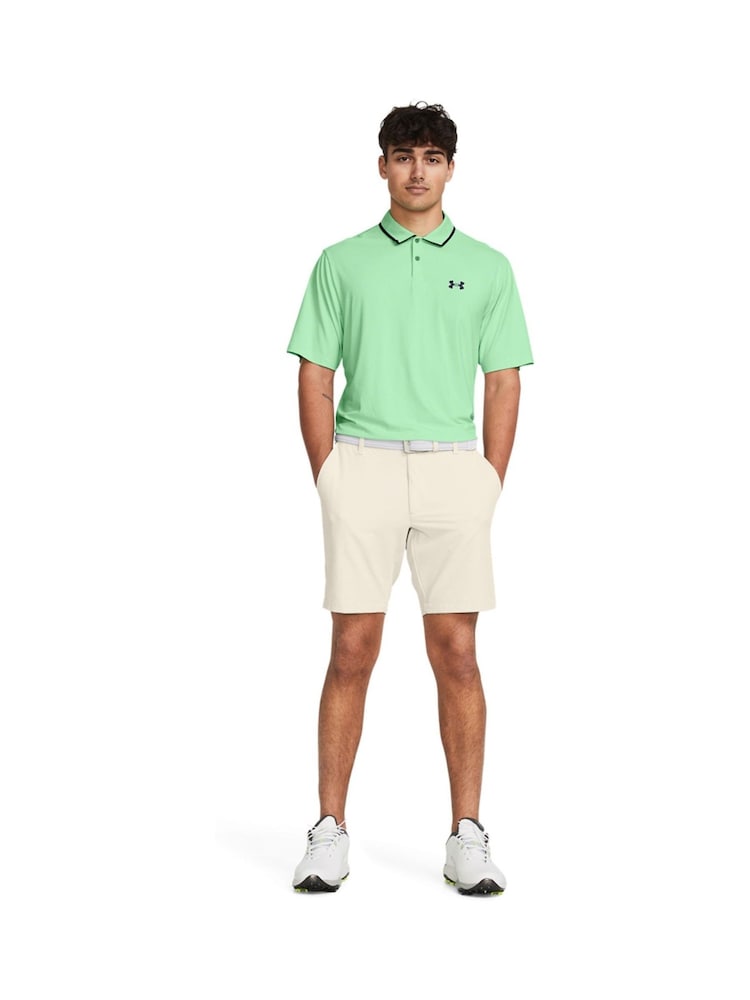 Under Armour Cream Golf Drive Taper Shorts - Image 1 of 6