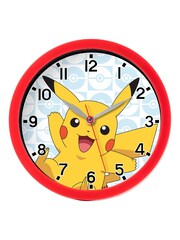 Peers Hardy Red Pokémon Pikachu Wall Clock - Image 1 of 3