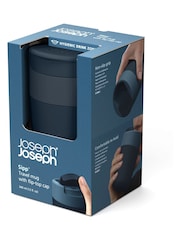 Joseph Joseph Blue Sipp Travel Mug With Hygienic Lid - Image 4 of 4