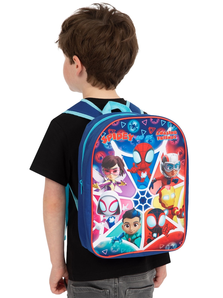 Character Blue Marvel Spidey And His Amazing Friends Backpack - Image 2 of 10 Character Blue Marvel Spidey And His Amazing Friends Backpack - Image 2 of 10