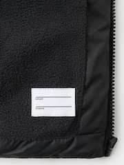 Mango Black Hooded Puffer Amerlong Coat - Image 7 of 7