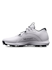 Under Armour White Golf Charged Draw 2 Wide Shoes - Image 2 of 5