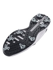 Under Armour White Golf Charged Draw 2 Wide Shoes - Image 5 of 5