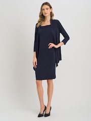 Gina Bacconi Blue Golda Dress And Jacket - Image 4 of 7