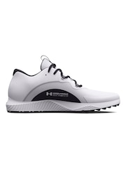Under Armour White Golf Charged Draw 2 Short Length Shoes - Image 1 of 7