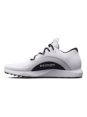 Under Armour White Golf Charged Draw 2 Short Length Shoes - Image 2 of 7