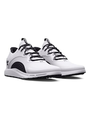 Under Armour White Golf Charged Draw 2 Short Length Shoes - Image 4 of 7