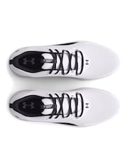 Under Armour White Golf Charged Draw 2 Short Length Shoes - Image 6 of 7