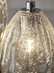Chrome Isla Cluster Pendant 3 Light Ceiling Light - Image 3 of 7