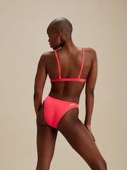 Speedo Orange Womens Quick Drying Convertible Bikini Top - Image 4 of 5