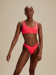 Speedo Orange Womens Quick Drying Convertible Bikini Top - Image 5 of 5