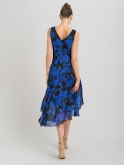 Rochie midi florală Gina Bacconi Janey - Imaginea 2 din 7