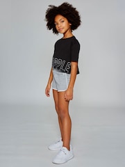 Pineapple Grey Sporty 100% Cotton Shorts - Image 3 of 5