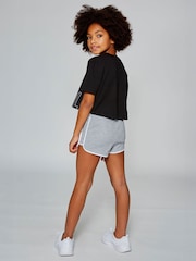 Pineapple Grey Sporty 100% Cotton Shorts - Image 4 of 5