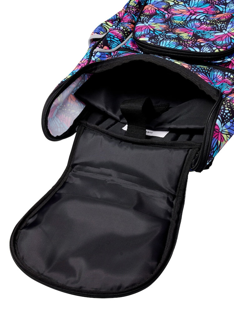 Smiggle Black Vivid Access Backpack with Reflective Tape - Image 3 of 3